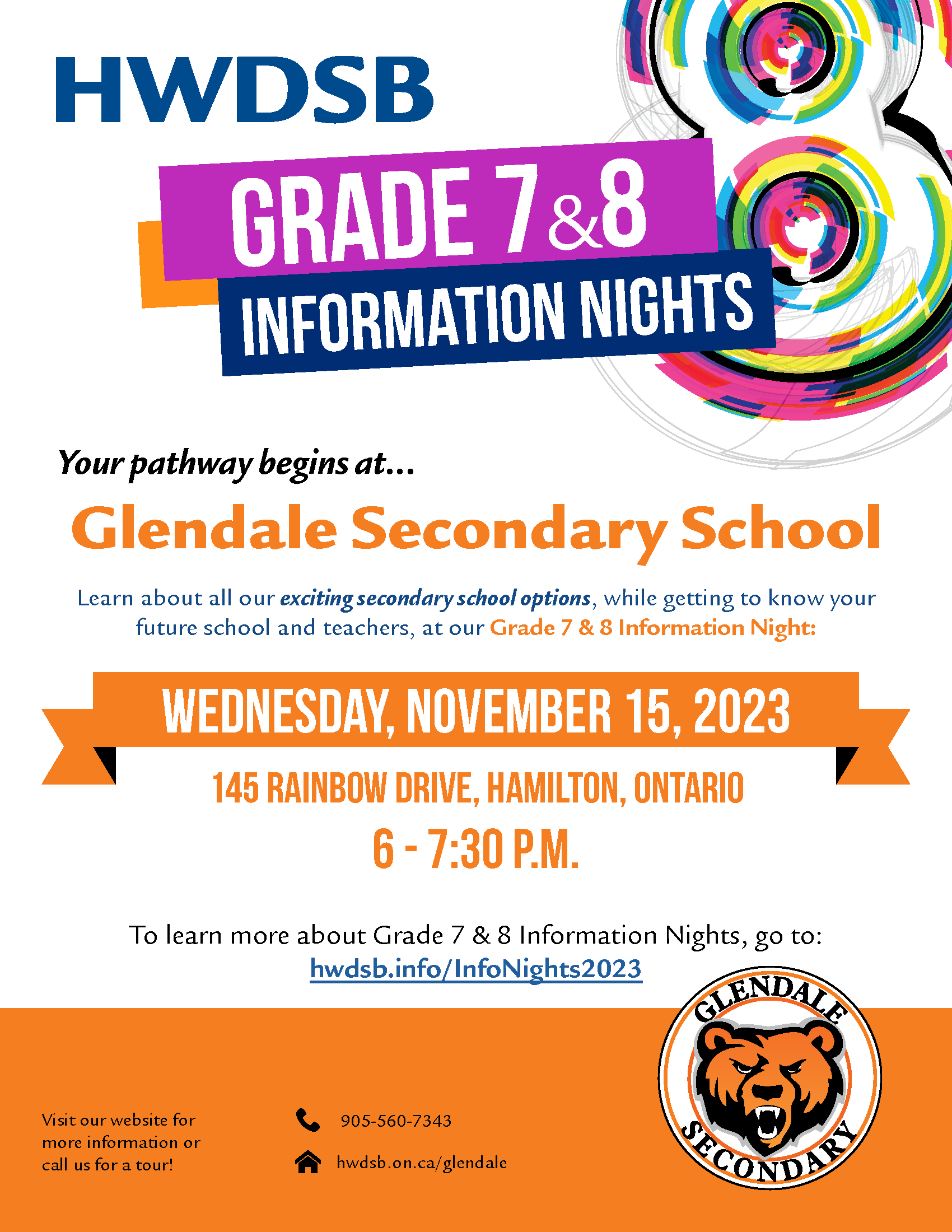 Info Night Glendale 2023 Glendale Secondary School