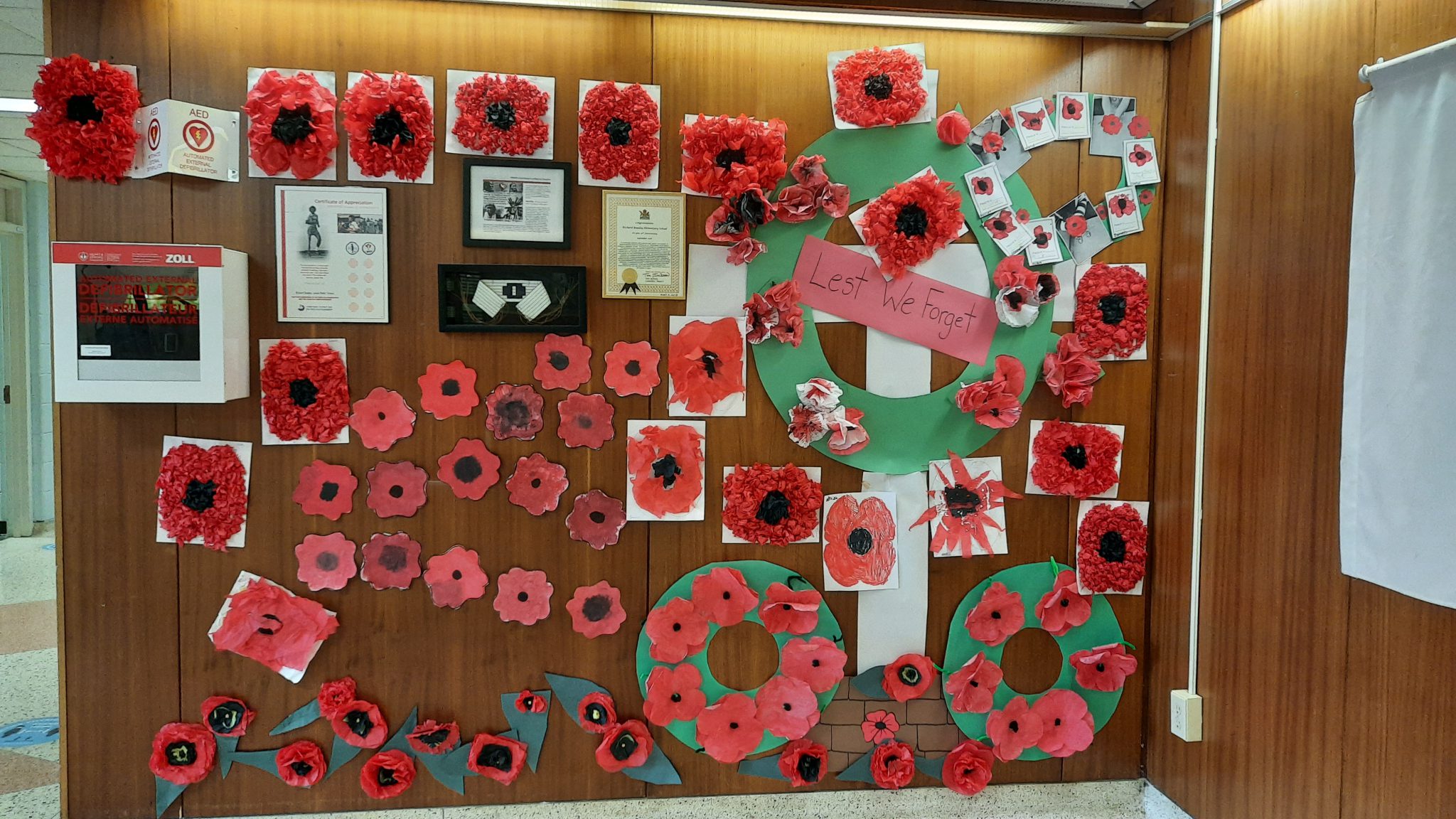 Remembrance Day at Richard Beasley | Richard Beasley Elementary School