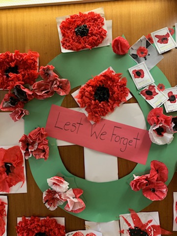 Remembrance Day At Richard Beasley 