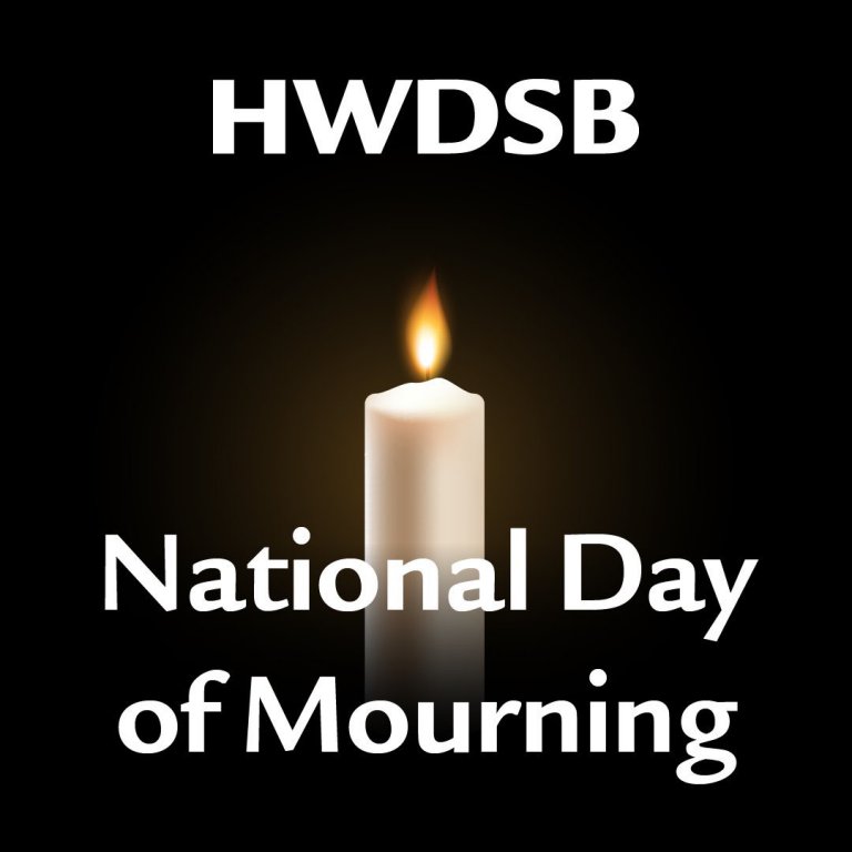 National Day of Mourning April 28 HamiltonWentworth District